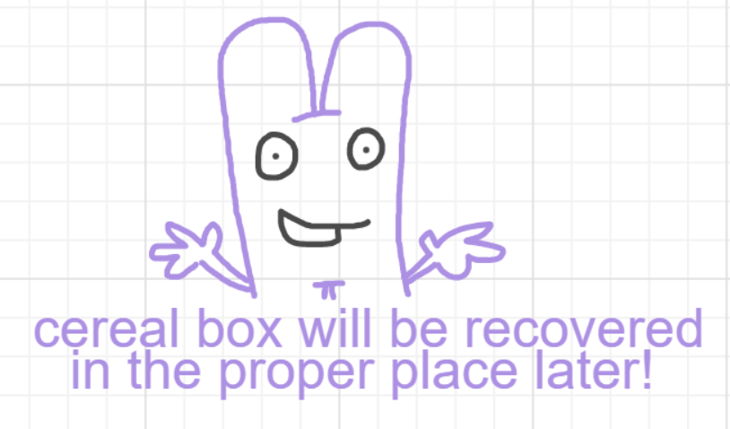 A panel from Running Duos, episode four of the Board Boards object show by Furretwalk/WalkingFurret.